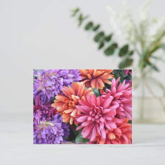 花が咲く ポストカード (スタンド正面)