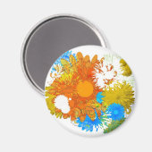 花が咲く マグネット (正面/裏面)