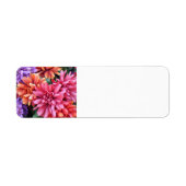 花が咲く ラベル (正面)