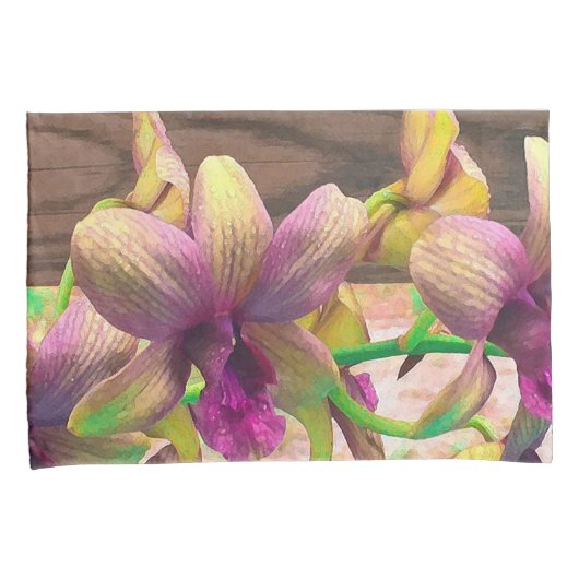 花が咲く 枕カバー (正面右)