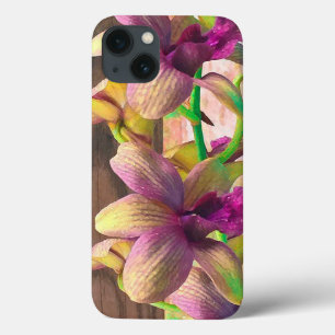 花が咲く iPhone 13ケース