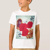 花が咲く Tシャツ (正面)