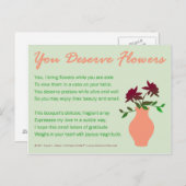 花が好い ポストカード (正面/裏面)