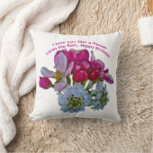 花が好き クッション (ブランケット)