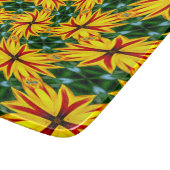 花が好ユニークき カッティングボード (角)