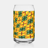 花が好ユニークき ガラス缶 (裏面)