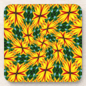 花が好ユニークき コースター (正面)