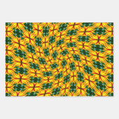 花が好ユニークき ラッピングペーパーシート (正面3)