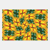 花が好ユニークき ラッピングペーパーシート (正面)