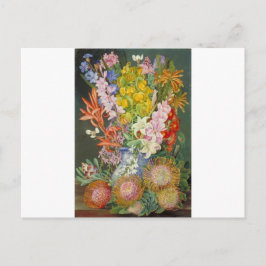 花が平和の愛の信仰を咲感動的かせる ポストカード