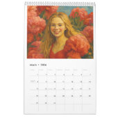 花が彼女に出会う場所 カレンダー (3月 2026)