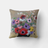 花が混ざった花瓶リドン クッション (裏面)