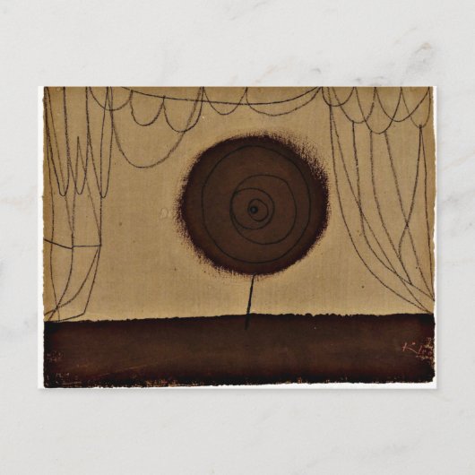 花が演じるクリー ポストカード (正面)