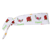 花が灰色に模様を付ける タイヘッドバンド (回転270)