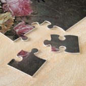 花が生える静物詩オラフ・ハーマンセン ジグソーパズル (側面)