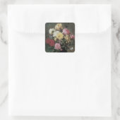 花が生える静物詩オラフ・ハーマンセン スクエアシール (バッグ)