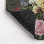 花が生える静物詩オラフ・ハーマンセン マウスパッド (コーナー)