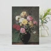 花が生える静物詩オラフ・ハーマンセン 招待状 (スタンド正面)