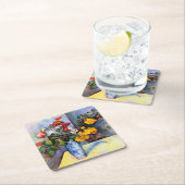 花が生まれる静かな生活,ポール・セザンヌ スクエアペーパーコースター (インサイチュ)