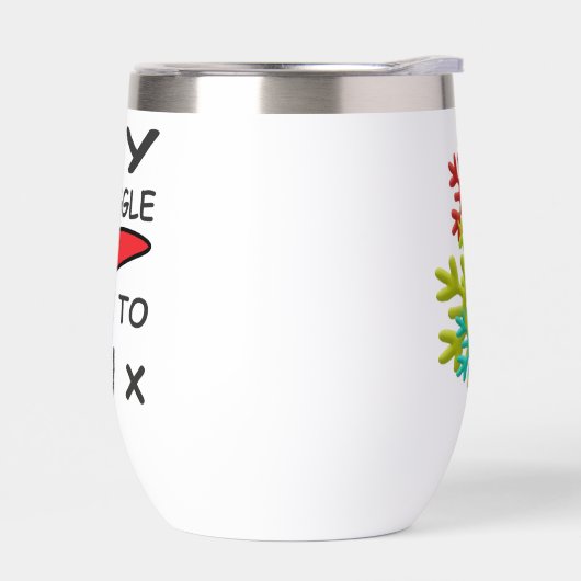 花が目立つ愛とロゴメッセージ (左面)