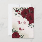 花が緑に燃える サンキューカード (正面)