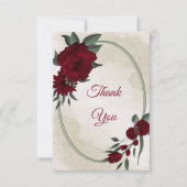 花が緑に燃える サンキューカード (正面)