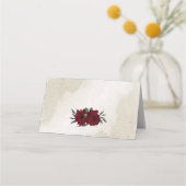 花が緑に燃える プレイスカード (裏面)