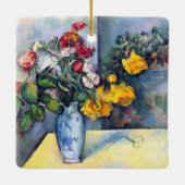 花が花瓶に入るポールセザンヌ セラミックオーナメント (裏面)
