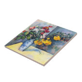 花が花瓶に入るポールセザンヌ タイル (側面)