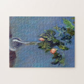 花が花瓶の中に入ったモネ絵画フランス ジグソーパズル (横)