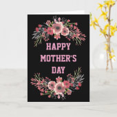 花が開花母の日に カード (黄色い花)