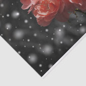 花が雪のティッシュペーパー 薄葉紙 (詳細)