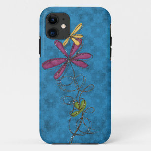 花きらきら光る咲き iPhone 11 ケース