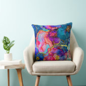 花きらめくオートクチュール植物学 クッション (椅子)