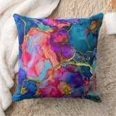 花きらめくオートクチュール植物学 クッション (ブランケット)