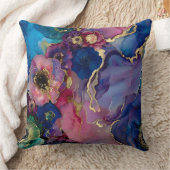 花きらめくオートクチュール植物学 クッション (ブランケット)