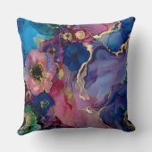 花きらめくオートクチュール植物学 クッション (裏面)