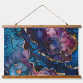 花きらめくオートクチュール植物学 吊り下げ型タペストリー