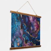 花きらめくオートクチュール植物学 吊り下げ型タペストリー (傾斜あり)