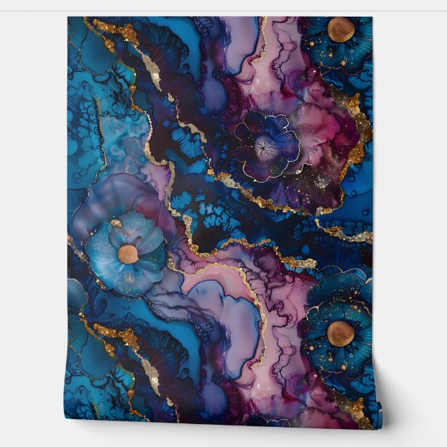 花きらめくオートクチュール植物学 壁紙 (ほどく)