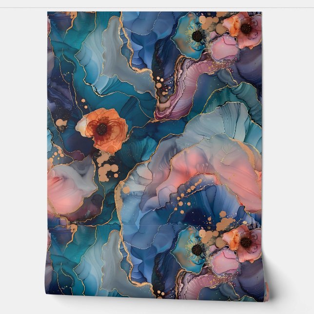 花きらめくオートクチュール植物学 壁紙 (ほどく)