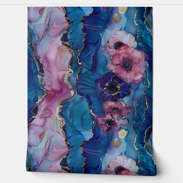 花きらめくオートクチュール植物学 壁紙 (ほどく)