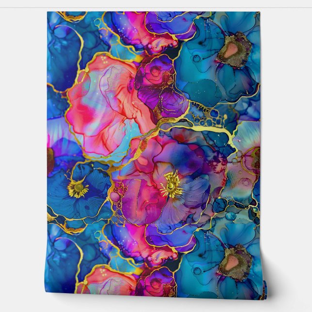 花きらめくオートクチュール植物学 壁紙 (ほどく)