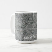 花こう岩のためのそれを取って下さい コーヒーマグカップ (正面左)