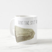 花こう岩のための片岩を取らないで下さい コーヒーマグカップ (正面左)