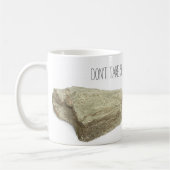 花こう岩のための片岩を取らないで下さい コーヒーマグカップ (左)