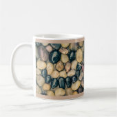 花こう岩のにやにや笑い|のマグのデザイン コーヒーマグカップ (左)