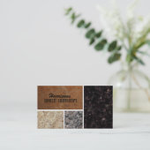 花こう岩の名刺 名刺 (スタンド正面)