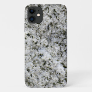 花こう岩の白の石 iPhone 11 ケース