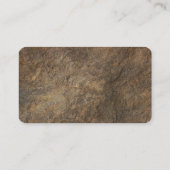 花こう岩の石の一見の名刺 名刺 (裏面)